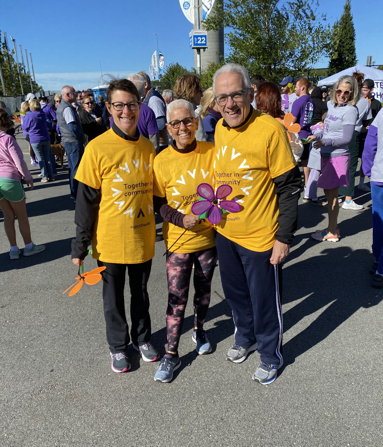 HPI employees participating in the Walk to End Alzheimer’s